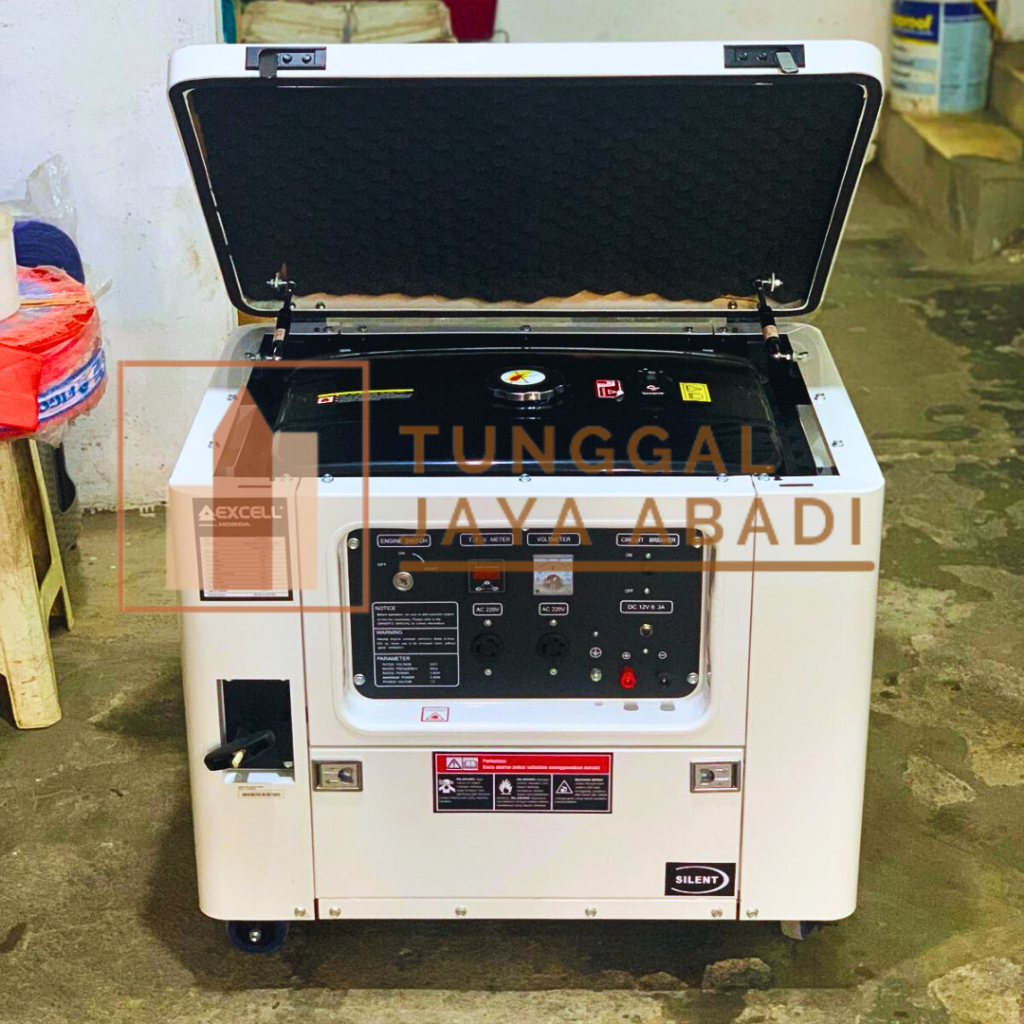 Genset Silent Honda Excell SF7000DXS - 5000Watt