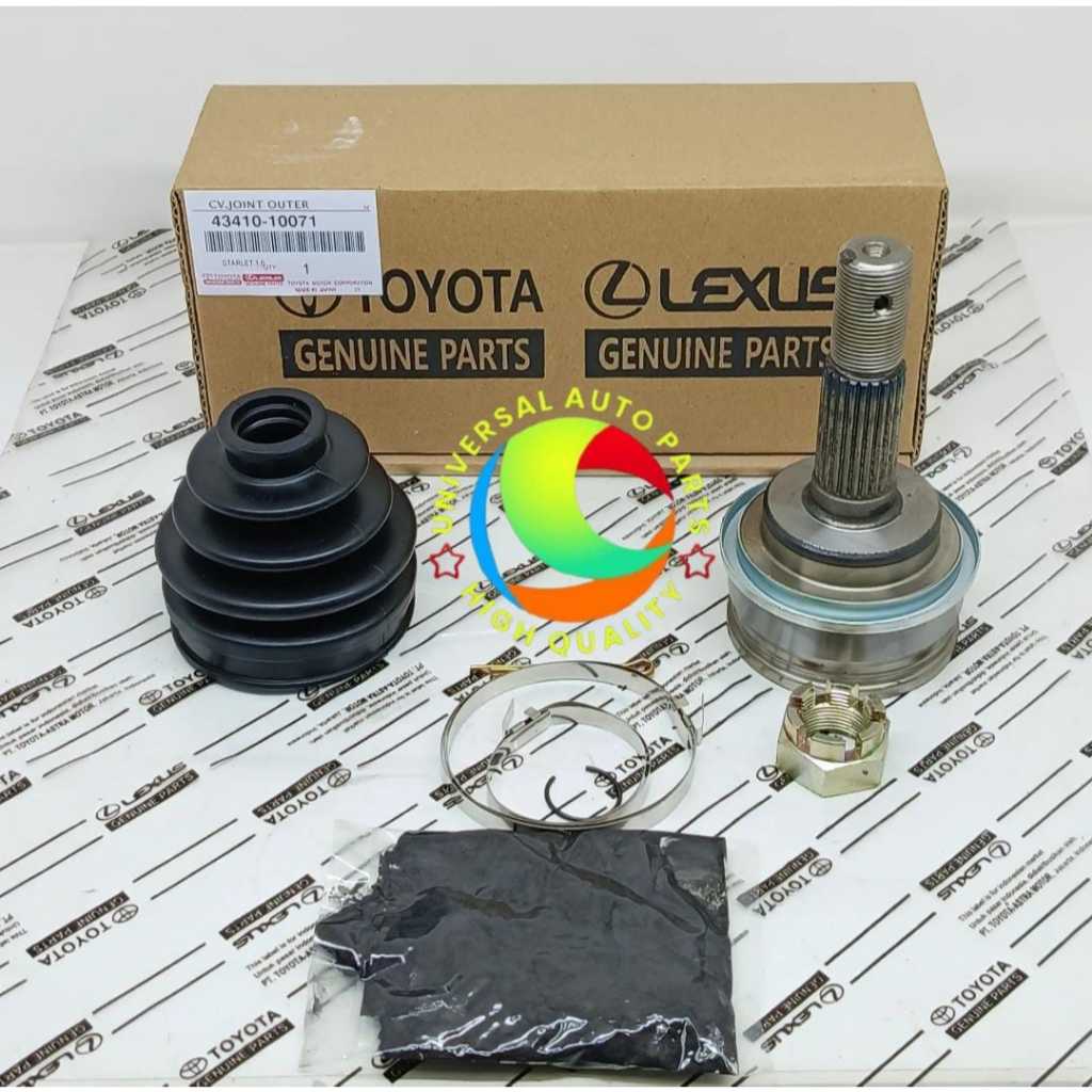 CV JOINT STARLET 1.0 OUT 43410-10071 KWALITAS JAPAN