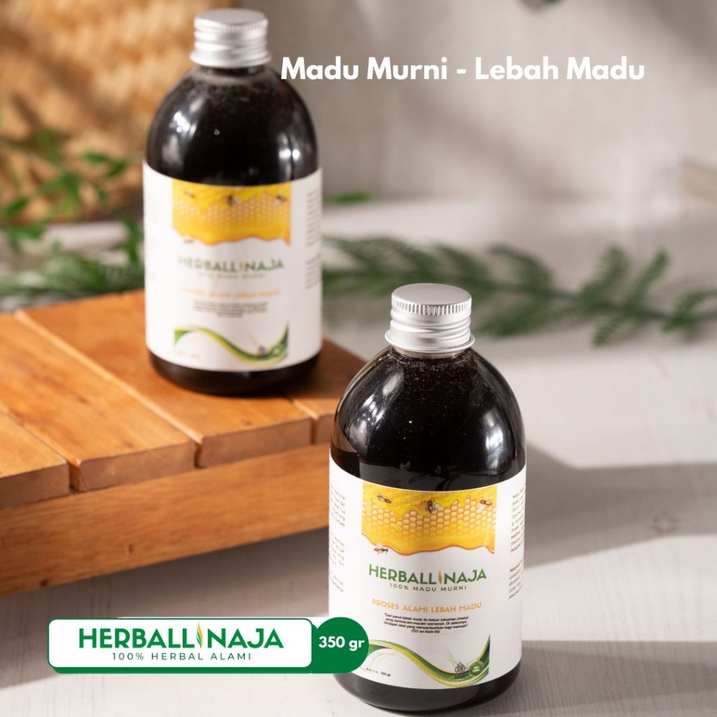 

Terlaris Herballinaja Madu Murni - Herbal Alami 350 gr - suurlemon_eking