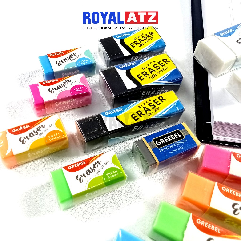 

Penghapus / Eraser / Rubber Eraser GREEBEL All Varian