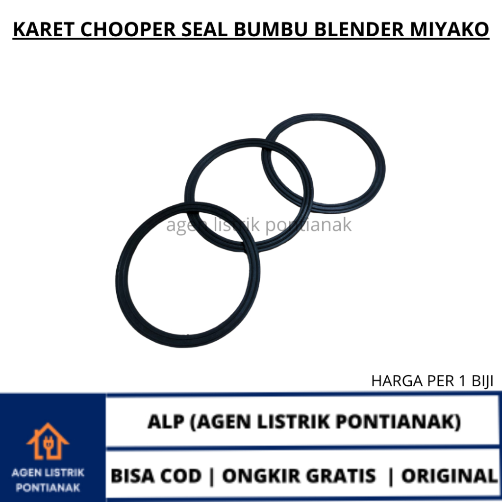 KARET CHOOPER SEAL BUMBU BLENDER MIYAKO