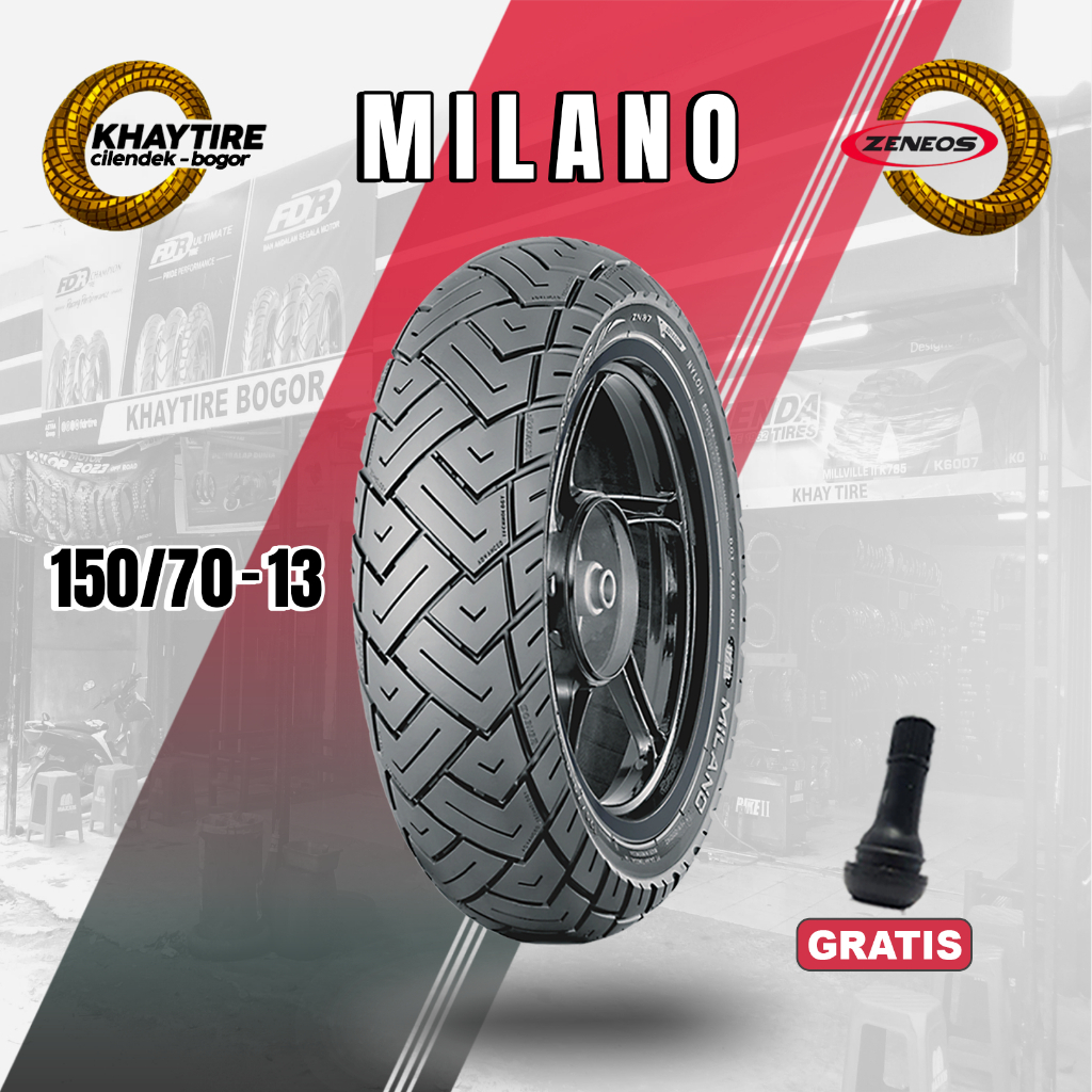 Ban Belakang Motor Nmax ZENEOS MILANO 150/70 Ring 13 Tubeless