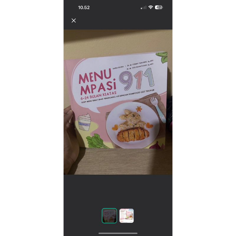 buku menu mpasi 911