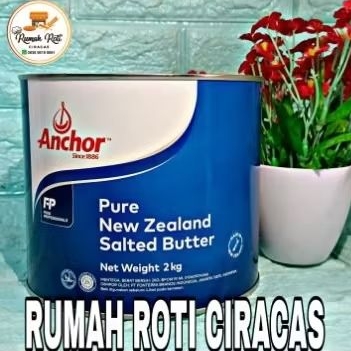 

BUTTER ANCHOR 2KG SALTED BUTER 2 KG ASIN KALENG PURE NEW ZEALAND