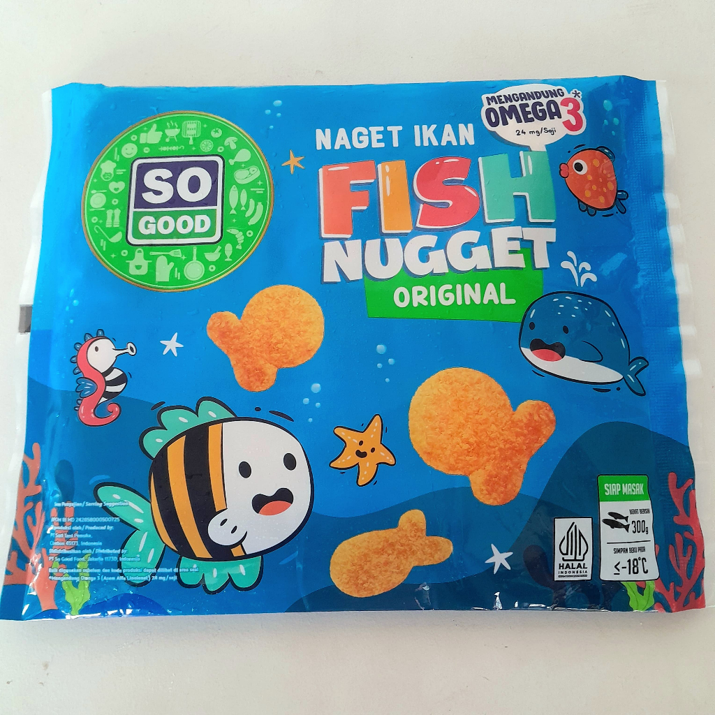 

SO GOOD fish nugget 300gr