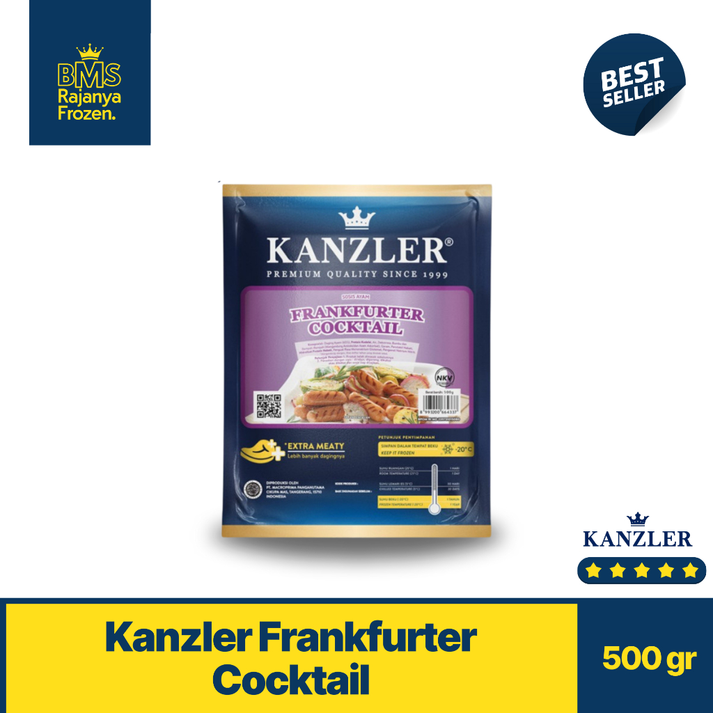 

Kanzler Frankfurter Cocktail 500gr