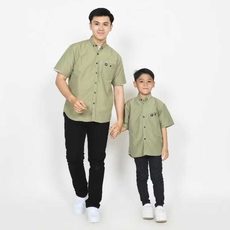 (NEW SAGE) KOKO MEVAL - BAJU KEMEJA KOKO KURTA DEWASA COUPLE BAPAK AYAH DAN ANAK KECIL TANGGUNG REMA