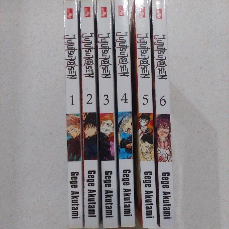 Preloved Manga Set Jujutsu Kaisen Bahasa Indonesia
