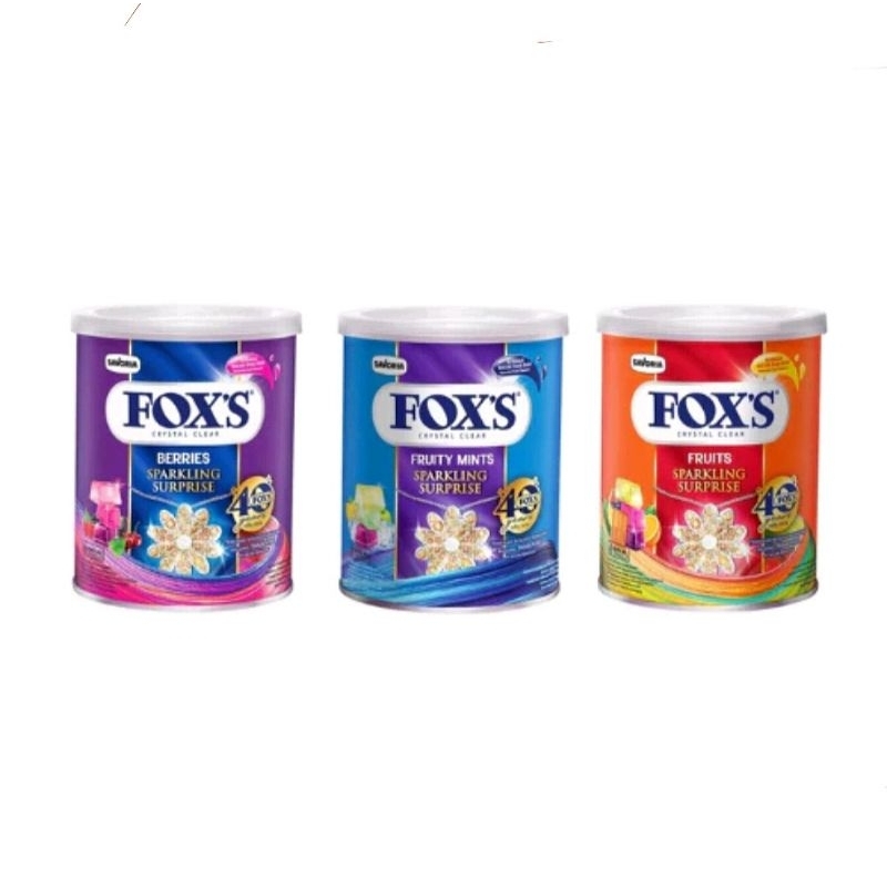 

Fox's Permen 170gr Kemasan Kaleng