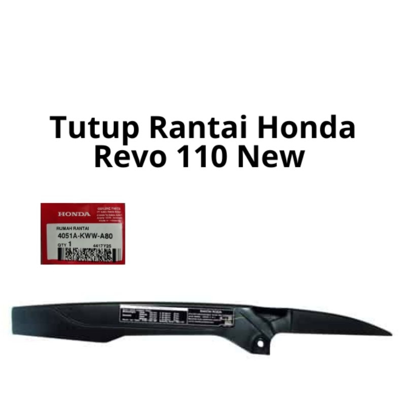 [AHM] Tutup Rantai Honda REVO 110 NEW (2010-2014) Kode Part: 4051A-KWW-A80