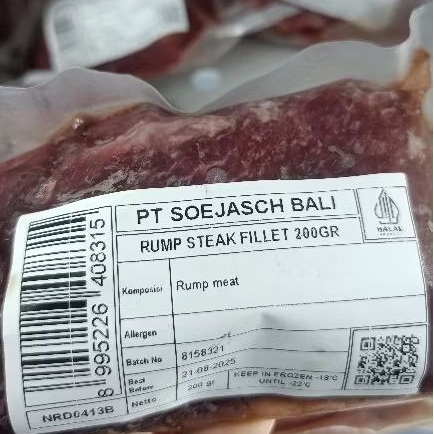 

Daging Sapi Rump Steak 200 gr (PT. Soejasch)