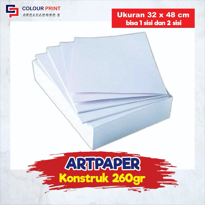 

Art Paper A3+ Konstruk 260gr/150gr & Stiker