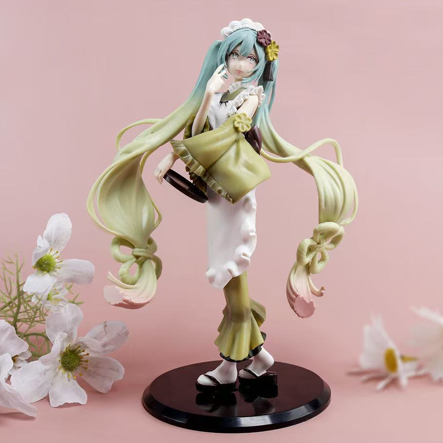 Hatsune Miku Warna matcha Action Figure 22cm
