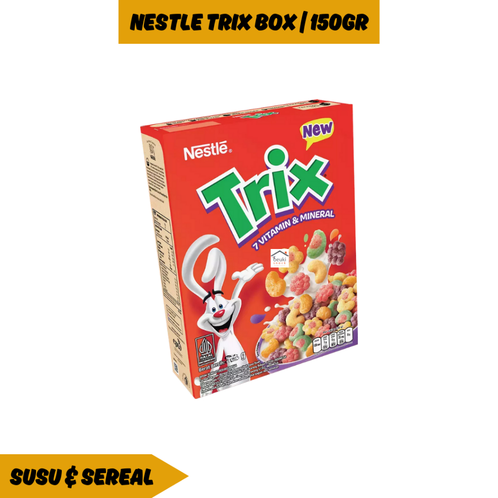

Nestle Trix Sereal untuk Sarapan Kemasan Box Kecil