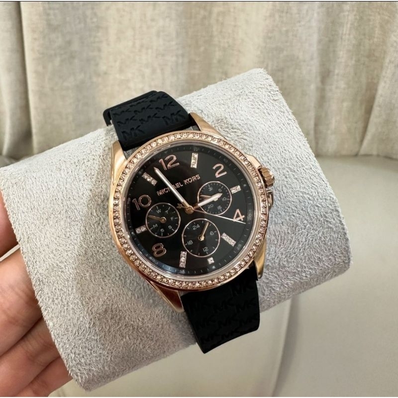 Jam tangan wanita Mk pilot pave original diamond 4 pilihan warna