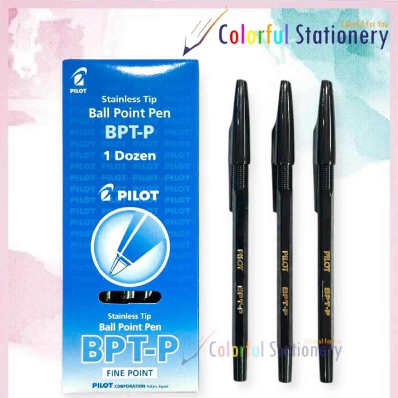 

Pulpen / Ballpoint / Pen Pilot BPT-P (12 Pcs)