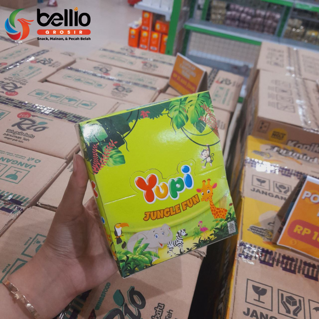 

Permen Yupi Jungle Fun Box Isi 24Pcs 24 Pcs