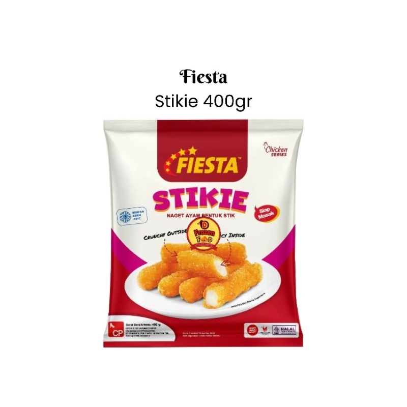 

Nugget Fiesta Stikie 400gr | naget | nuget | ayam | ayam goreng