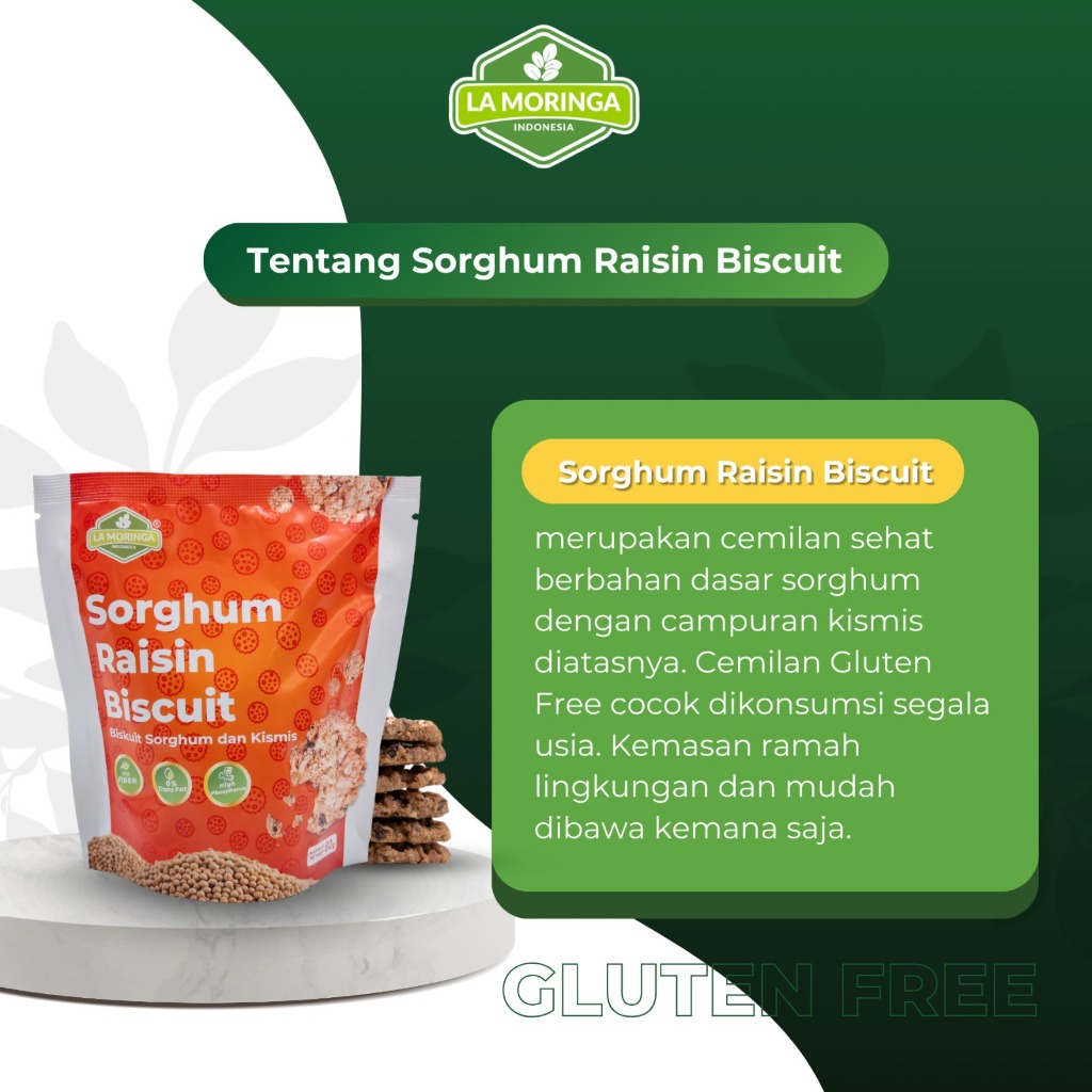 

QH Healthy Sorghum Raisin 80 gr/Cemilan Gluten Free Terbaik/Cocok untuk segala usia