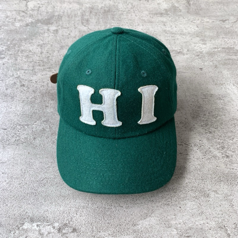 TOPI BASEBALL 6 PANEL WOOL HI SETELAN KULIT