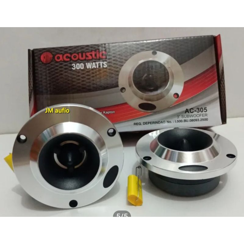 Speaker Tweeter 3inch Dome Acoustic AC-305 300watt