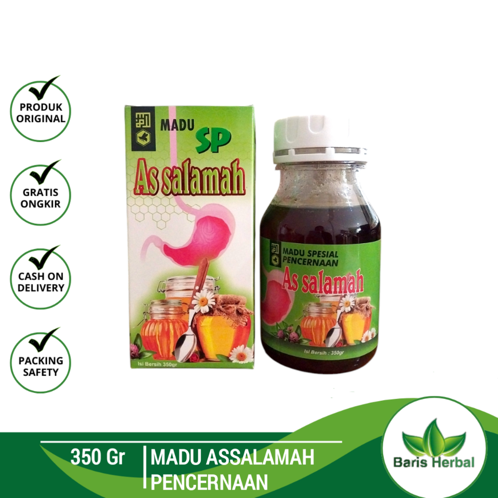 Madu Spesial Pencernaan SP As Salamah 350 gr ORIGINAL