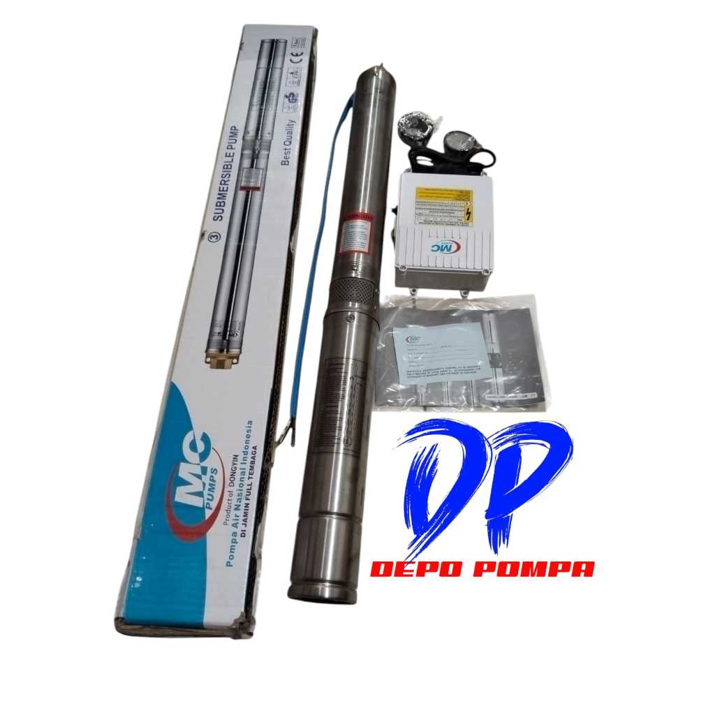 Pompa Satelit Nasional MC 3 Inch 0.25 HP + Control Box/ Pompa MC PUMP