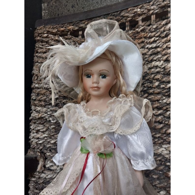 boneka doll vintage porcelain porselen kramik