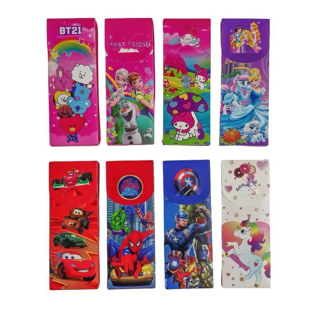 

Kotak Pensil Lipat Anak Karakter Lucu Tempat Pensil Souvenir Ulang Tahun Pencil Case