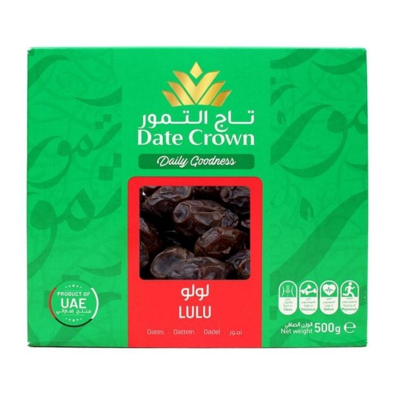 

Kurma Lulu 500 gram Premium (Expired : 24/11/2026) / Kurma Date Crown Lulu 500gr Orginal 100%