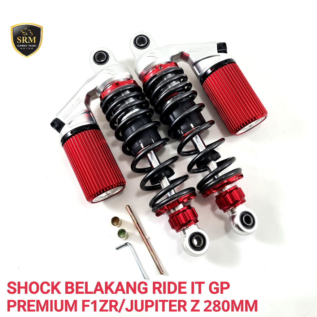 Shock Belakang Ride It GP Premium New F1ZR/Jupiter Z 280MM