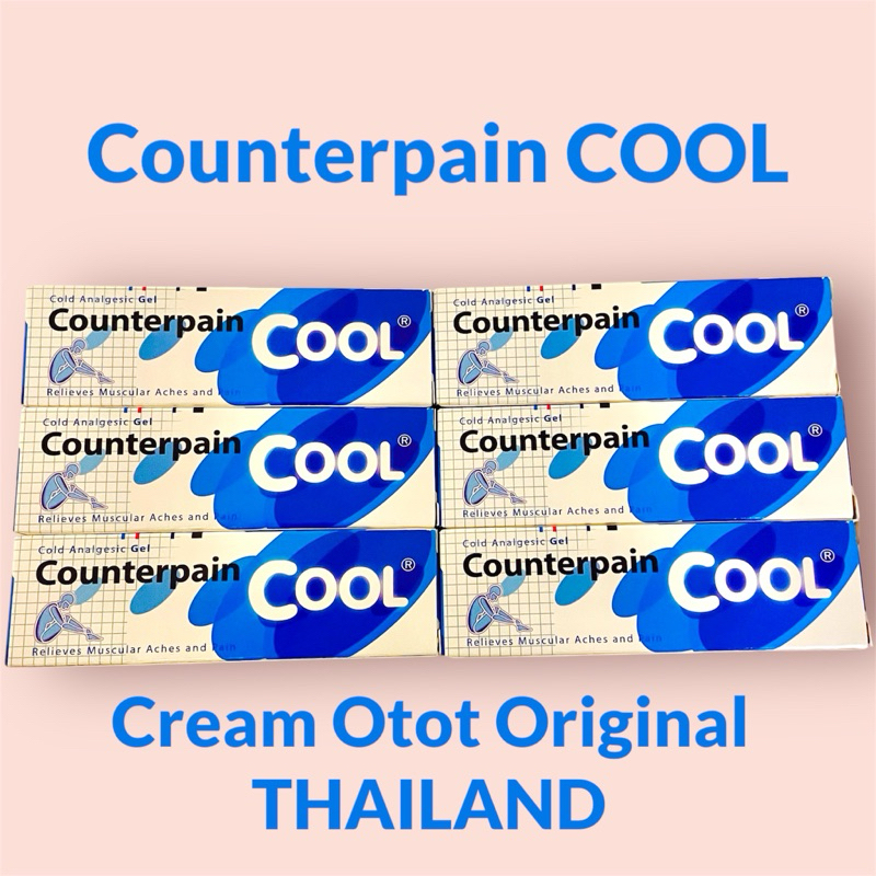 Counterpain Cool Thailand Counterpain Dingin Original 30gram