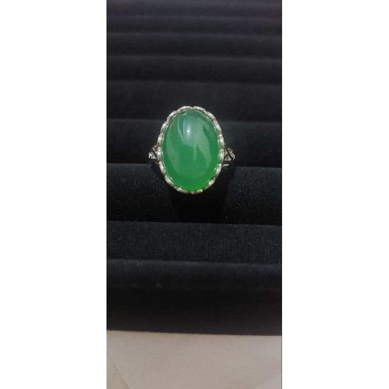 cincin giok hijau, giok burma