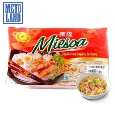 

Misoa Cap Burung Layang Terbang 350gram Mie Kering Original Mi instan Miesoa Satuan Misua