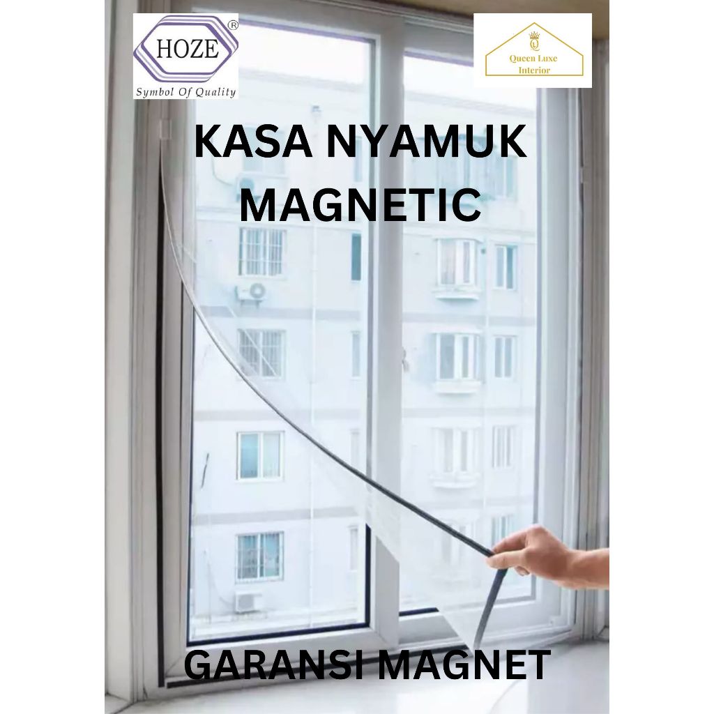 KAWAT NYAMUK / KASA NYAMUK MAGNETIC - Kawat Nyamuk Jendela - Magnetic Insect Screen - Kawat Anti Nya