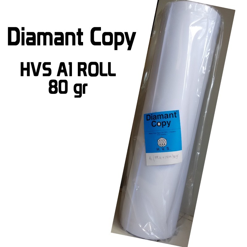 

Diamant kertas HVS roll 80 gr A0 A1 A2