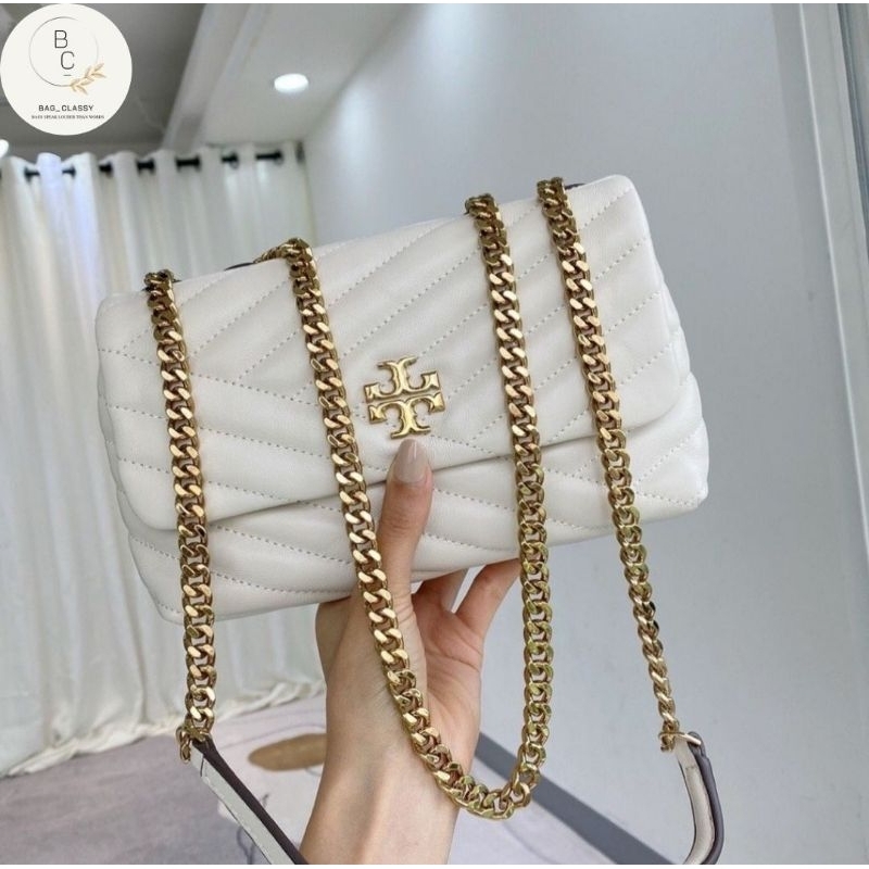 Tb kira chevron small shoulder bag