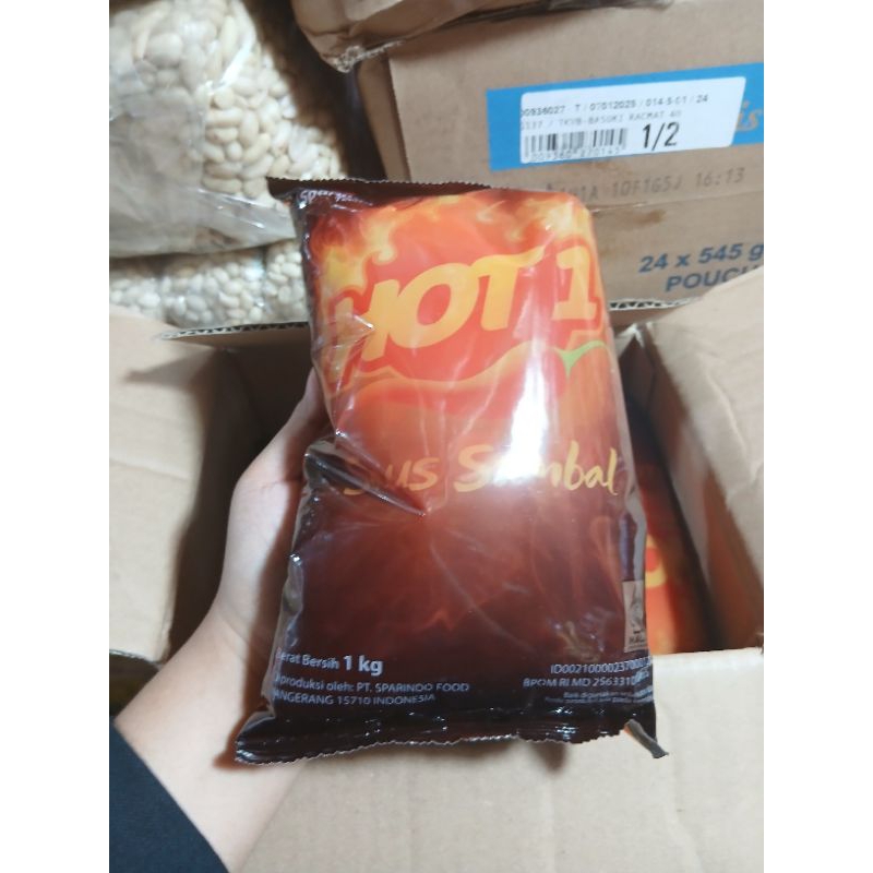 

Hot 1 / Hot One Saus Sambal 1 Kg