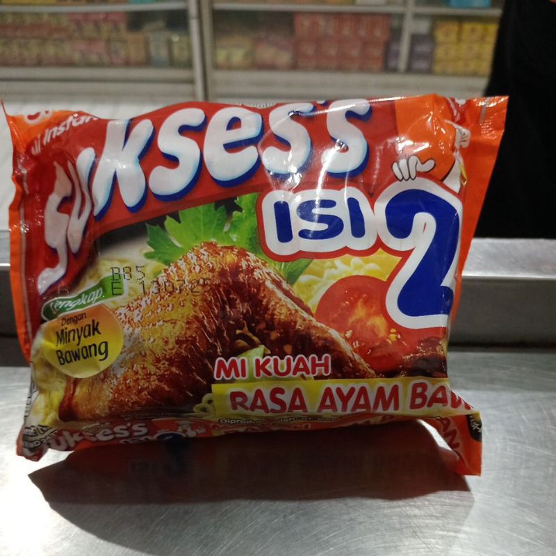 

Mi instan sukses kuah ayam bawang isi 2 115g/pcs