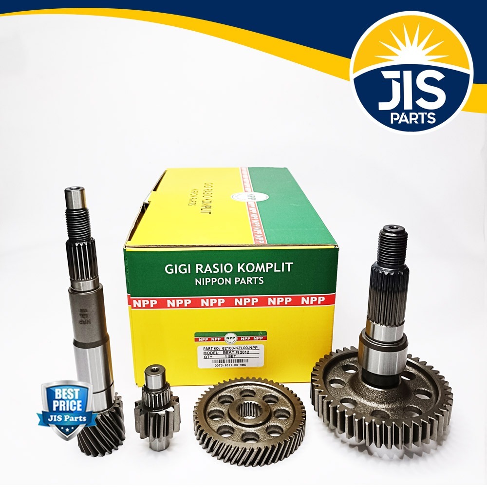 GIGI GEAR GIR RASIO GARDAN SET KOMPLIT BEAT FI SPACY FI SCOOPY FI STATER KASAR KZL NPP