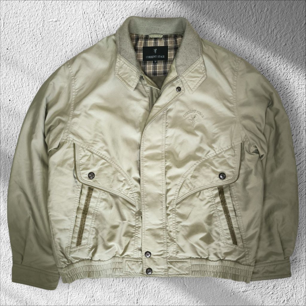 Current Stage Flight Jaket Cream