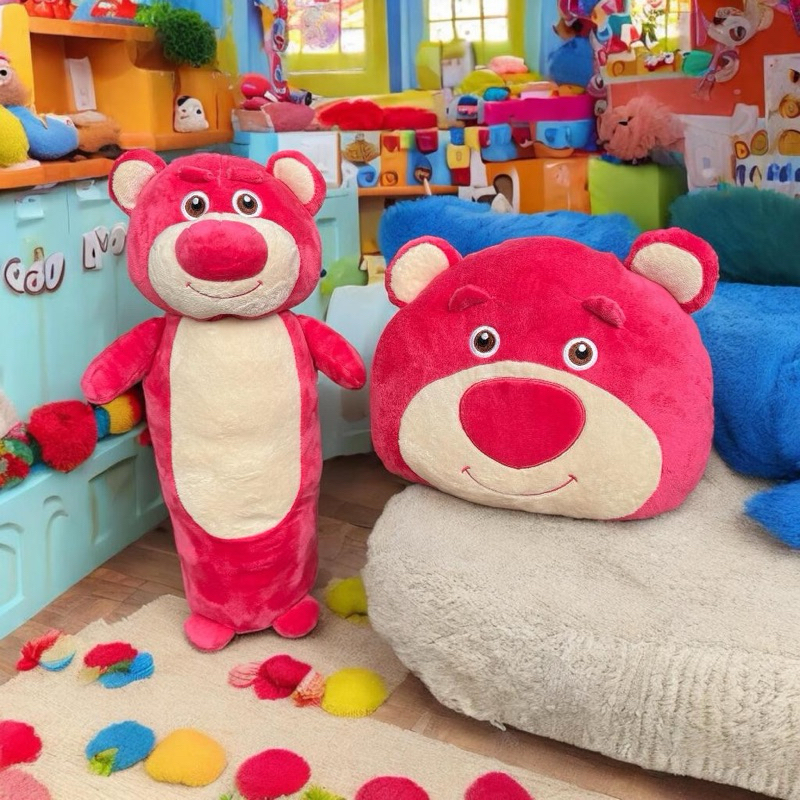 Boneka Lotso/Boneka Anak/Boneka Kekinian/Lotso gemoy/Guling Lotso/Bantal Lotso