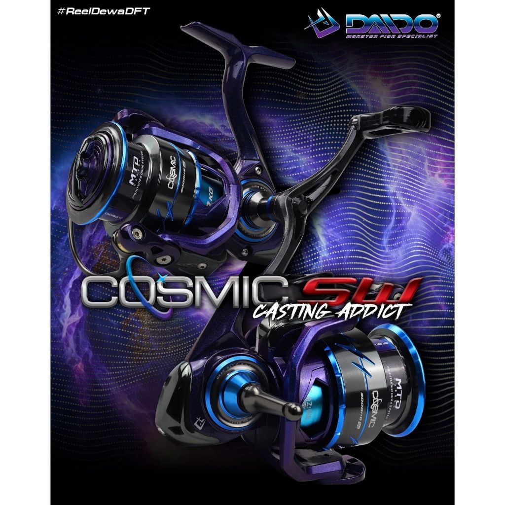 REEL DAIDO NEW COSMIC SW PH WATERPROOF