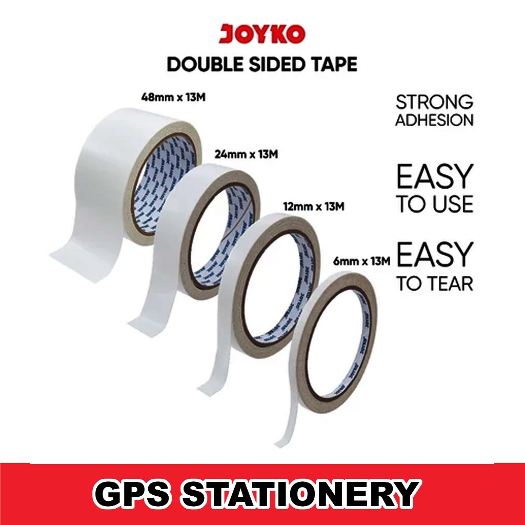 

Double Sided Tape Perekat 2 Sisi Joyko STRONG ADHESION