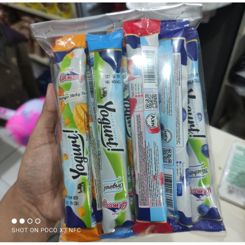 

Yoghurt stik | Stick yoghurt Cimory | Cimory stick isi 10