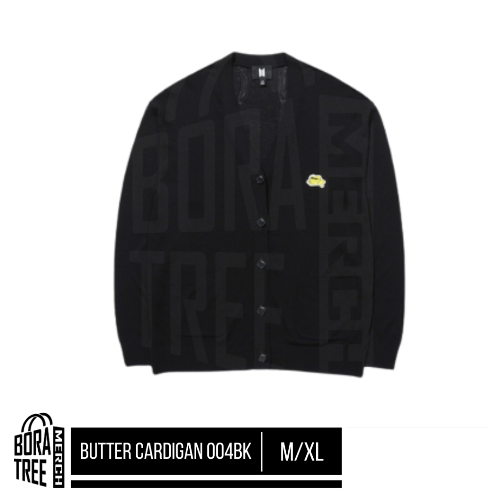 BTS Butter Cardigan Black M