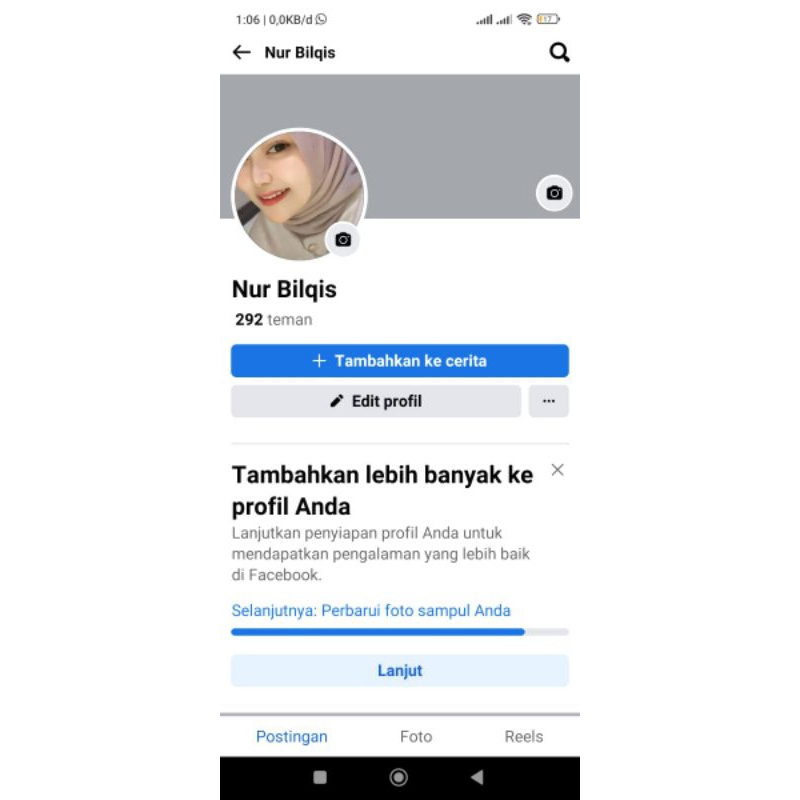AKUN FB ADA PERTEMANAN KUAT SP4M akun  Facebook kuat spam