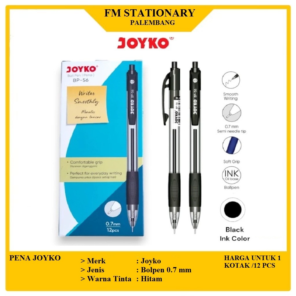 

Pena Joyko Ball Pen 0.7mm BP-56