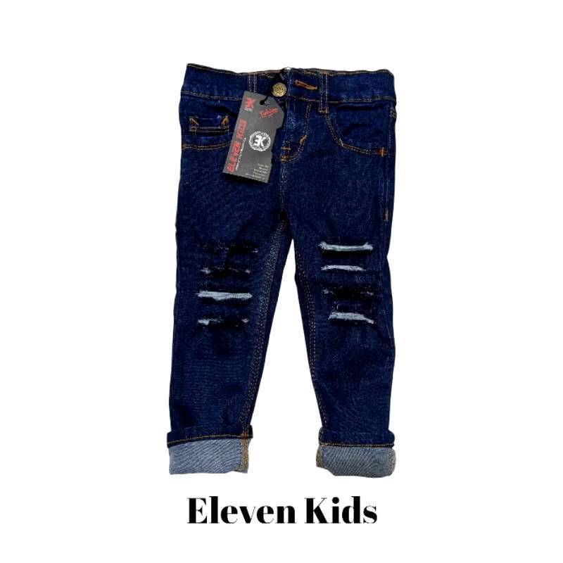 Celana Jeans Sobek Anak Perempuan / ASH RIPPED JEANS