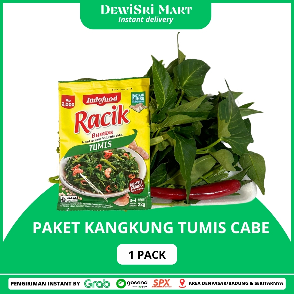 

Paket Hemat Kangkung Tumis Cabe + Bumbu Racik - Dewi Sri Mart